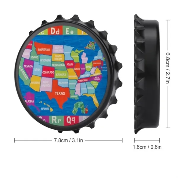 Cool Bottle Opener Magnet - Cool Bottle Opener Magnet - Image 1 of 7