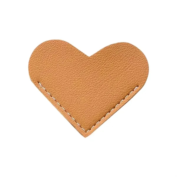 Leather Heart Bookmarks - Leather Heart Bookmarks - Image 5 of 5