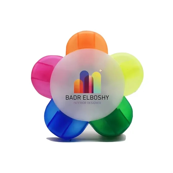 5 in 1 Colors Flower Highlighter - 5 in 1 Colors Flower Highlighter - Image 1 of 2