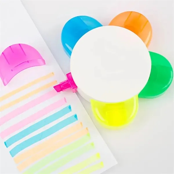 5 in 1 Colors Flower Highlighter - 5 in 1 Colors Flower Highlighter - Image 2 of 2