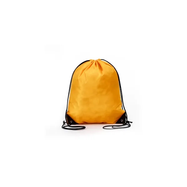Full color Polyester Drawstring Sports Backpack - Full color Polyester Drawstring Sports Backpack - Image 3 of 15
