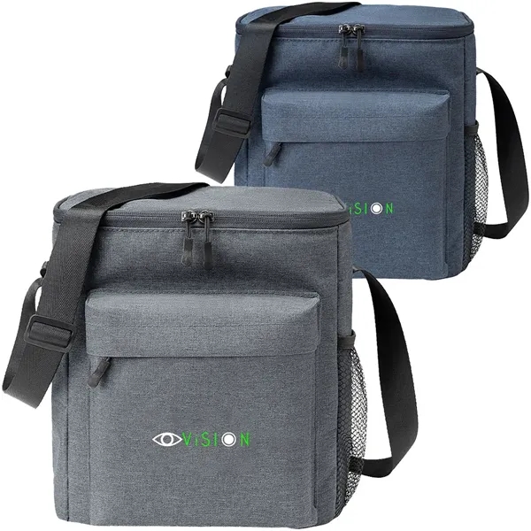 12-Can RejuVe® HEATHER LITE Insulated Cooler Bag - 12-Can RejuVe® HEATHER LITE Insulated Cooler Bag - Image 0 of 4