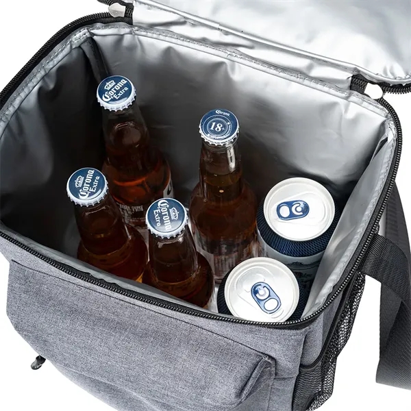 12-Can RejuVe® HEATHER LITE Insulated Cooler Bag - 12-Can RejuVe® HEATHER LITE Insulated Cooler Bag - Image 3 of 4
