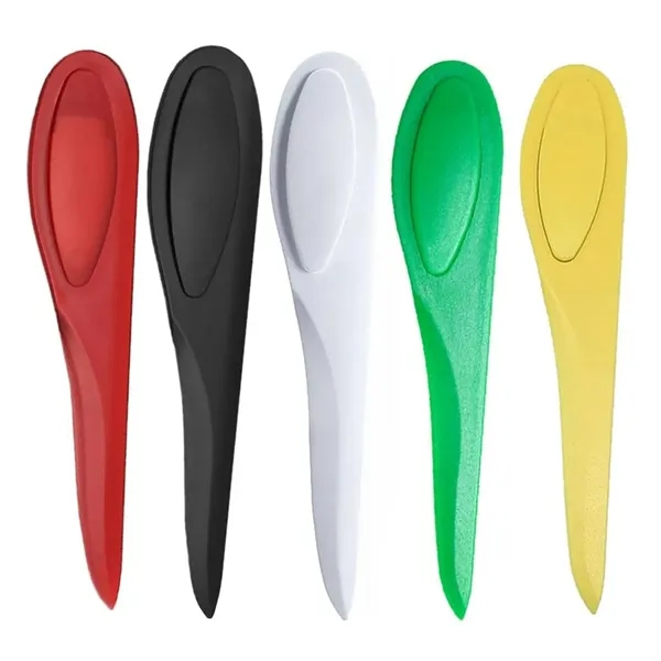 Plastic Letter Opener with Smooth Edge for Office Use - Plastic Letter Opener with Smooth Edge for Office Use - Image 2 of 4