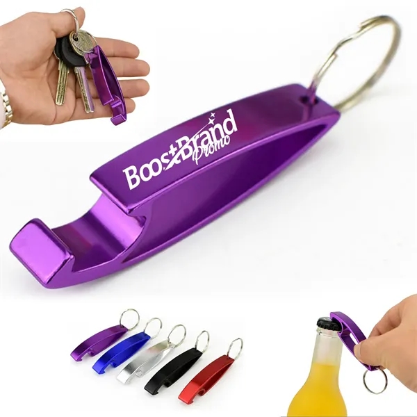 Aluminum Keychain Bottle Opener - Aluminum Keychain Bottle Opener - Image 0 of 3
