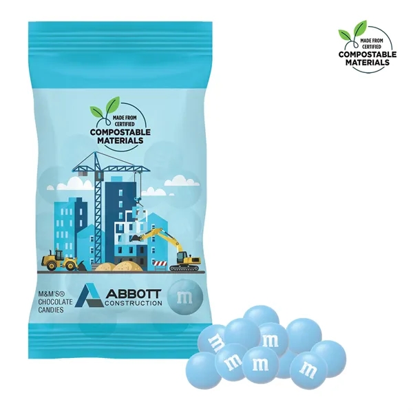 Custom 1oz ECO-Digibag, Compostable Full Color, Color Choice M&M's