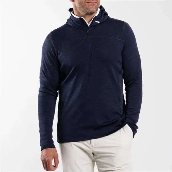 KJUS Men's Liam Hooded Half-Zip - KJUS Men's Liam Hooded Half-Zip - Image 0 of 3