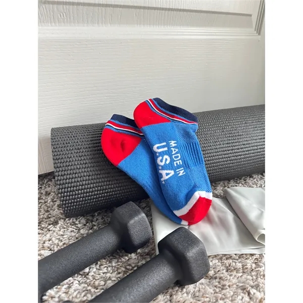 Ankle Athletic Socks - MADE IN USA - Ankle Athletic Socks - MADE IN USA - Image 1 of 2