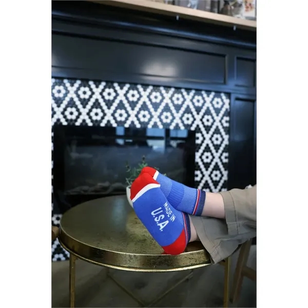 Ankle Athletic Socks - MADE IN USA - Ankle Athletic Socks - MADE IN USA - Image 2 of 2