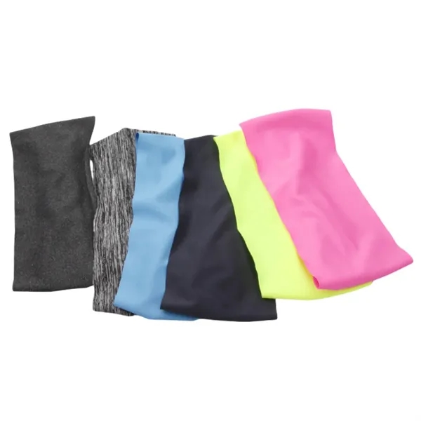 Solid Color Non Slip Sports Headband For Workout Fitness - Solid Color Non Slip Sports Headband For Workout Fitness - Image 3 of 3