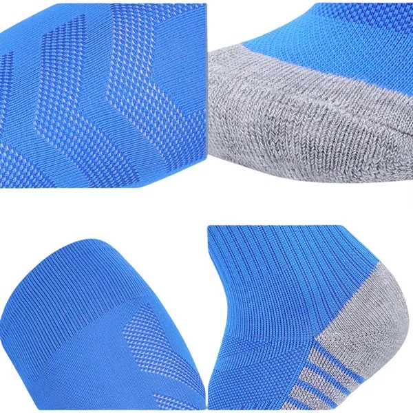 Breathable Non-Slip High-Top Sports Football Socks - Breathable Non-Slip High-Top Sports Football Socks - Image 3 of 5