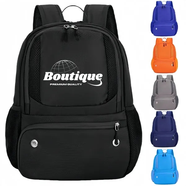 Large Capacity Outdoor Sports Backpack Shoe Bag - Large Capacity Outdoor Sports Backpack Shoe Bag - Image 0 of 7