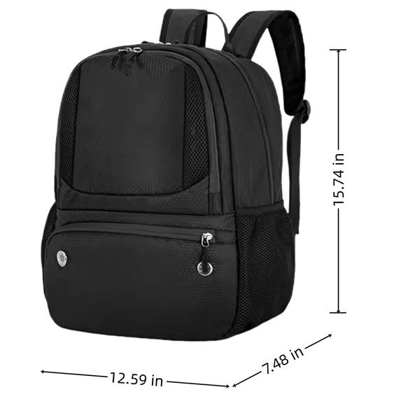 Large Capacity Outdoor Sports Backpack Shoe Bag - Large Capacity Outdoor Sports Backpack Shoe Bag - Image 1 of 7