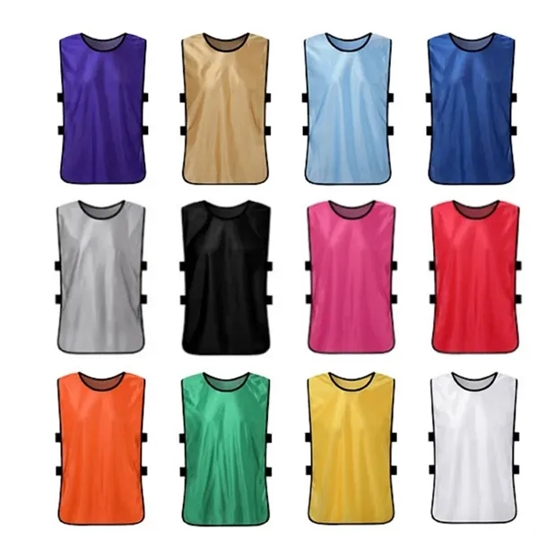 Soccer Jerseys Football Scrimmage Vest Basketball Practice - Soccer Jerseys Football Scrimmage Vest Basketball Practice - Image 2 of 2
