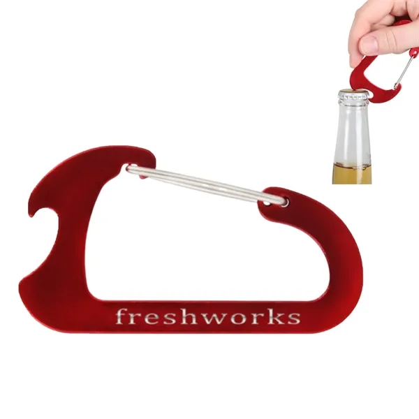 Promotional Carabiner Bottle Opener - Promotional Carabiner Bottle Opener - Image 0 of 0