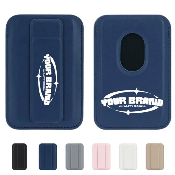 Foldable Phone Stand Card Holder Magnetic MagSafe Wallet - Foldable Phone Stand Card Holder Magnetic MagSafe Wallet - Image 0 of 3