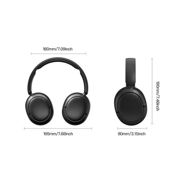 Long range heavy bass sports noise cancelling headphones - Long range heavy bass sports noise cancelling headphones - Image 1 of 4