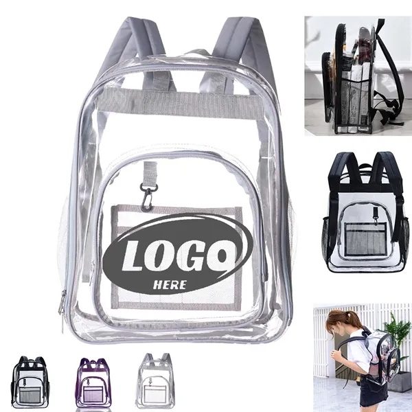 Transparent School Backpack - Transparent School Backpack - Image 0 of 4