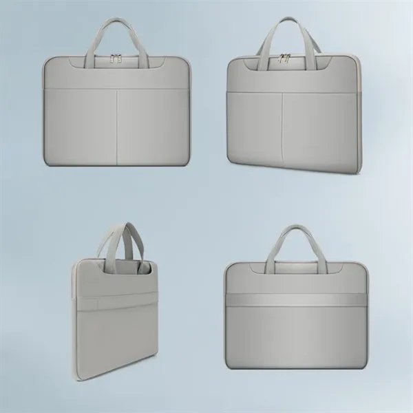 Custom Logo 15"/17" Water-Resistant Laptop Messenger Bag - Custom Logo 15"/17" Water-Resistant Laptop Messenger Bag - Image 1 of 11