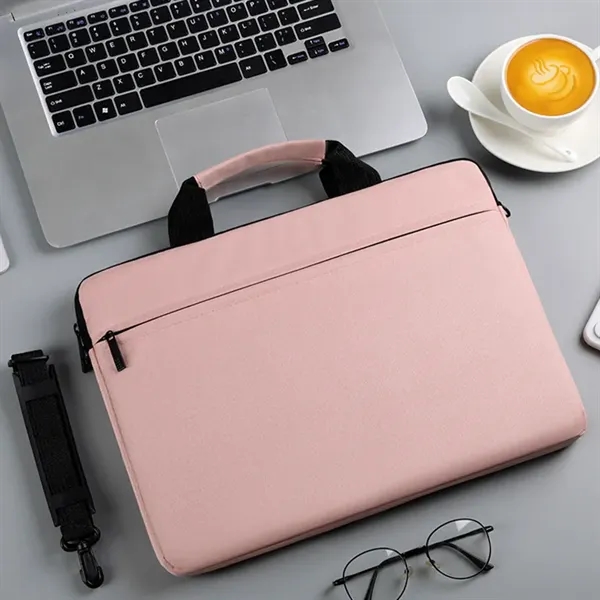 Lightweight Oxford Laptop Bag with Shoulder Strap - Lightweight Oxford Laptop Bag with Shoulder Strap - Image 13 of 13