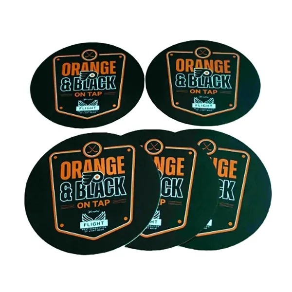 4" Custom Printed Pulpboard Coaster (12pt-54pt) - 4" Custom Printed Pulpboard Coaster (12pt-54pt) - Image 5 of 10