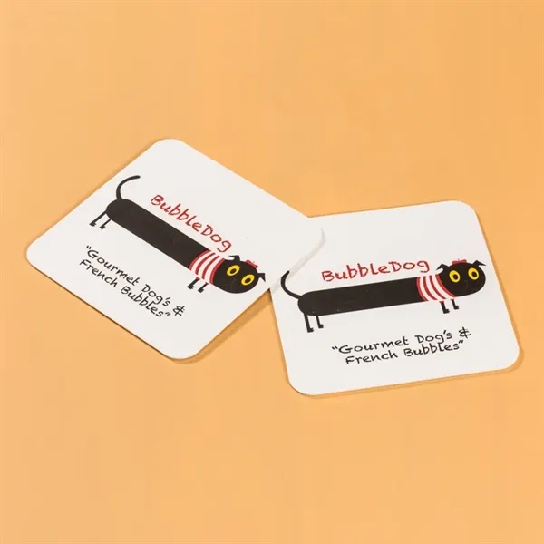 4" Custom Printed Pulpboard Coaster (12pt-54pt) - 4" Custom Printed Pulpboard Coaster (12pt-54pt) - Image 7 of 10