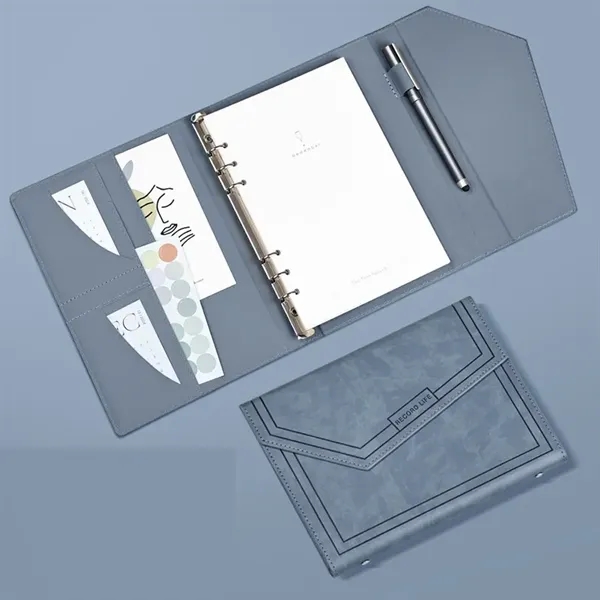 A5 3-Ring Binder Notebook - A5 3-Ring Binder Notebook - Image 1 of 5