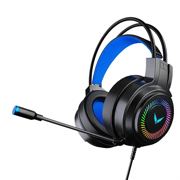 USB Luminous Wired Headset with Microphone - USB Luminous Wired Headset with Microphone - Image 0 of 4