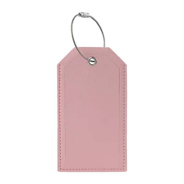 Custom Soft Vegan Leather Luggage Tag
