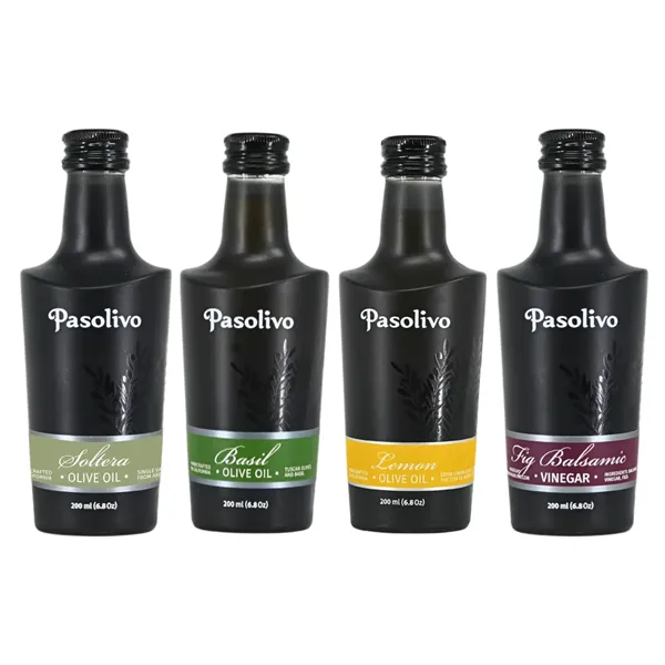 Extra Virgin, Basil, Lemon Olive Oil & Fig Balsamic, 200mL - Extra Virgin, Basil, Lemon Olive Oil & Fig Balsamic, 200mL - Image 0 of 1