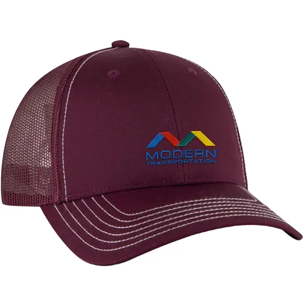 OTTO 6-Panel Low Profile Mesh Back Trucker Hat - OTTO 6-Panel Low Profile Mesh Back Trucker Hat - Image 12 of 18