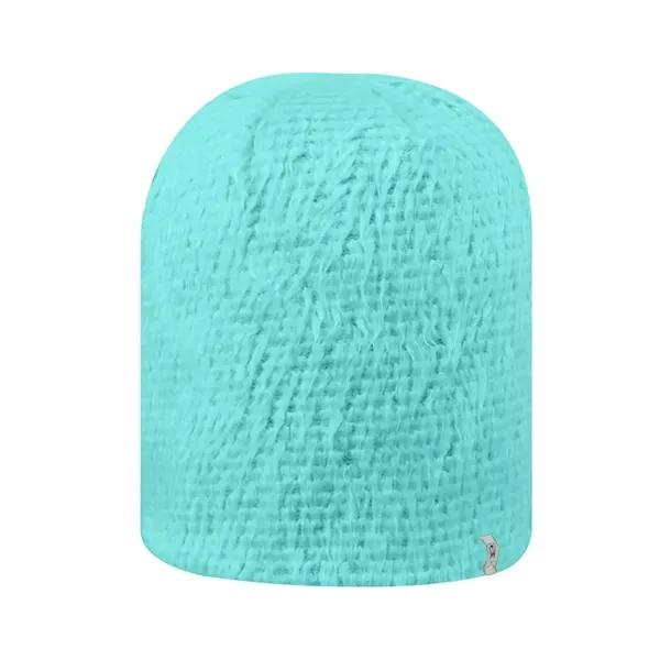 J America Adult Fluffy Monster Knit Cap - J America Adult Fluffy Monster Knit Cap - Image 9 of 14