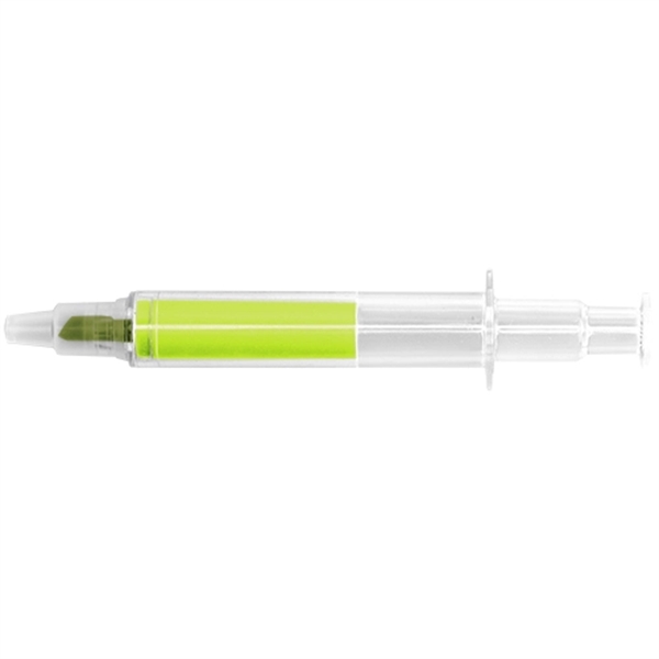 Syringe Shaped Highlighter Marker - Syringe Shaped Highlighter Marker - Image 4 of 5