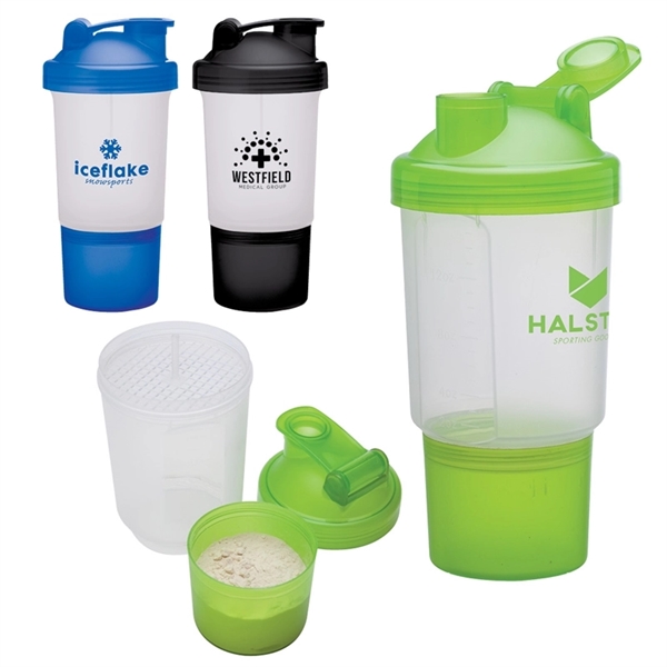 Buff 16 oz. Fitness Shaker Cup - Buff 16 oz. Fitness Shaker Cup - Image 1 of 4