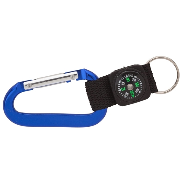 Busbee Carabiner with Compass | Plum Grove