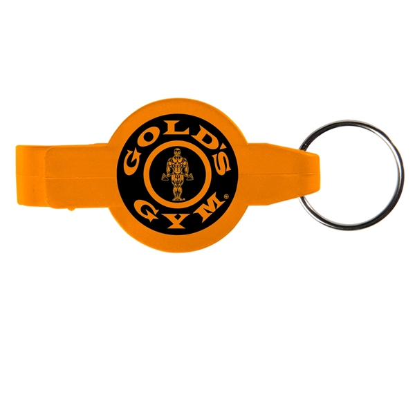 Round Bottle Opener Beverage Wrench Keychain - Round Bottle Opener Beverage Wrench Keychain - Image 3 of 16