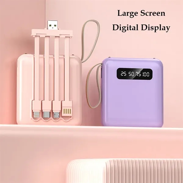 5000mAh Mini Power Bank Portable Charger - 5000mAh Mini Power Bank Portable Charger - Image 2 of 10