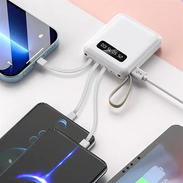 5000mAh Mini Power Bank Portable Charger - 5000mAh Mini Power Bank Portable Charger - Image 4 of 10