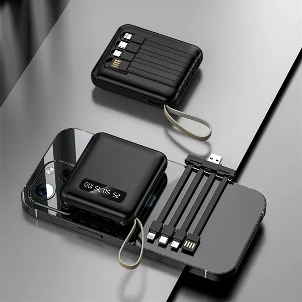 5000mAh Mini Power Bank Portable Charger - 5000mAh Mini Power Bank Portable Charger - Image 6 of 10