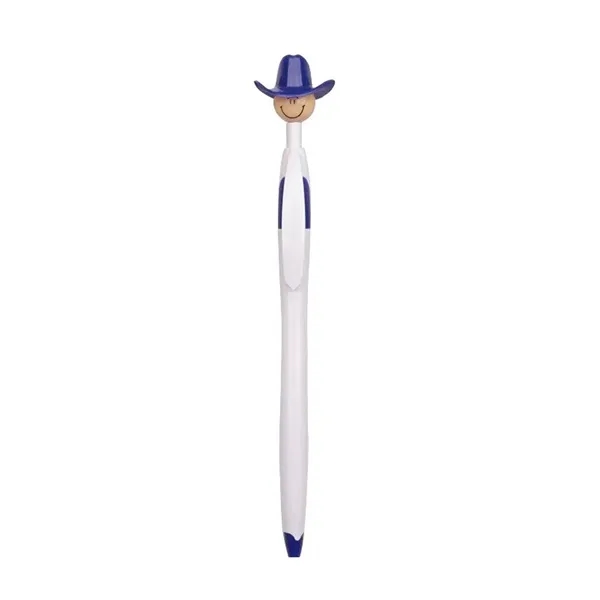 Cowboy Hat Smiley Ballpoint Pens - Cowboy Hat Smiley Ballpoint Pens - Image 9 of 13