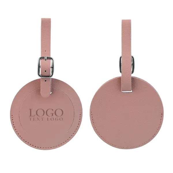 Round Flap Luggage Tags With Logo - Round Flap Luggage Tags With Logo - Image 11 of 22