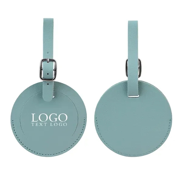 Round Flap Luggage Tags With Logo - Round Flap Luggage Tags With Logo - Image 14 of 22