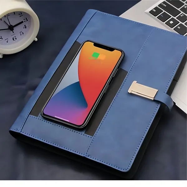 8000ma Power Bank/8G USB Flash Driver A4 Charging Padfolio - 8000ma Power Bank/8G USB Flash Driver A4 Charging Padfolio - Image 3 of 7