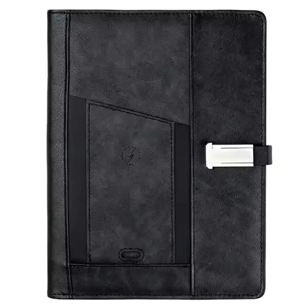 8000ma Power Bank/8G USB Flash Driver A4 Charging Padfolio - 8000ma Power Bank/8G USB Flash Driver A4 Charging Padfolio - Image 6 of 7