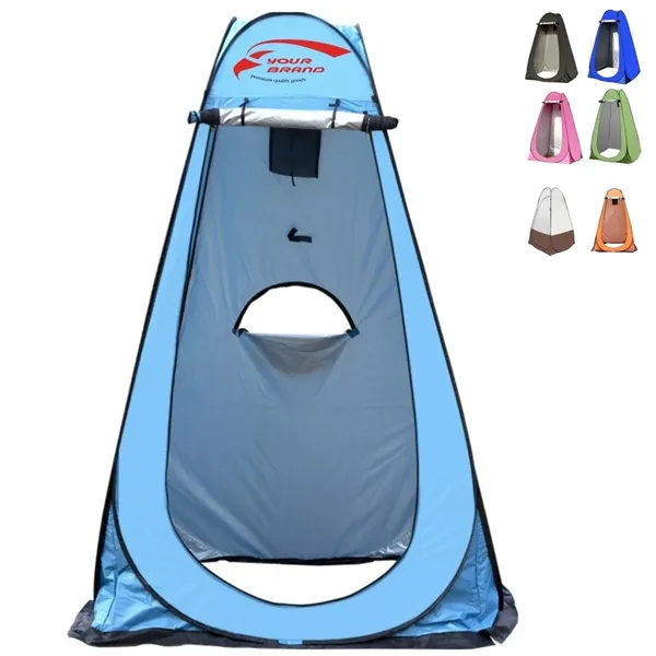 Pop Up Shower Privacy Shelter Window Outdoor Portable Tent - Pop Up Shower Privacy Shelter Window Outdoor Portable Tent - Image 0 of 3