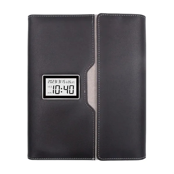 A5 Business Multifunctional Wireless Charging Clock Notebook - A5 Business Multifunctional Wireless Charging Clock Notebook - Image 5 of 5