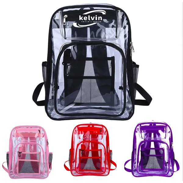 Stadium Approved  Duty Clod Resistant Clear PVC Bag - Stadium Approved  Duty Clod Resistant Clear PVC Bag - Image 0 of 4