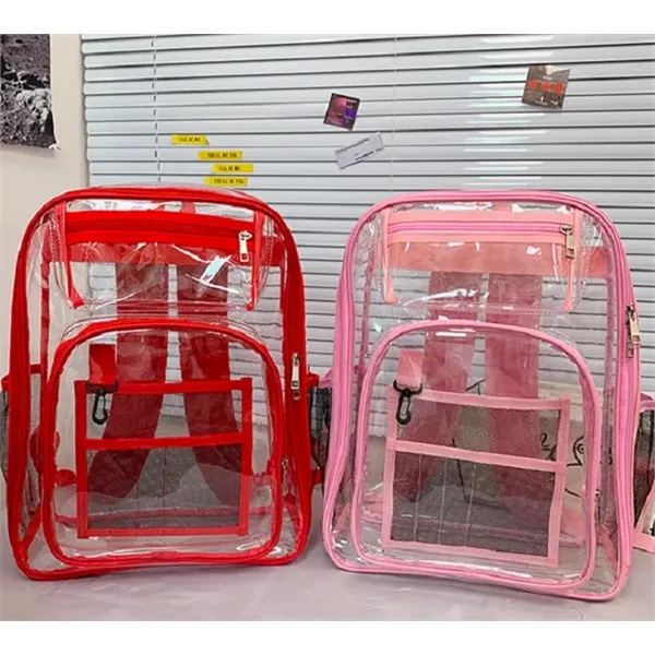 Stadium Approved  Duty Clod Resistant Clear PVC Bag - Stadium Approved  Duty Clod Resistant Clear PVC Bag - Image 2 of 4
