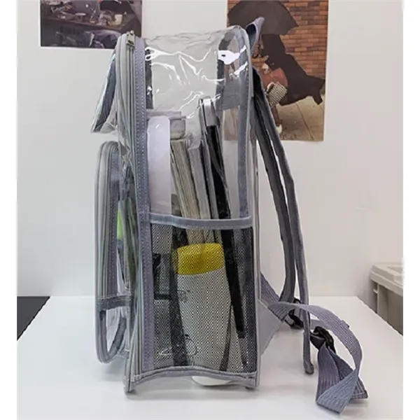 Stadium Approved  Duty Clod Resistant Clear PVC Bag - Stadium Approved  Duty Clod Resistant Clear PVC Bag - Image 4 of 4