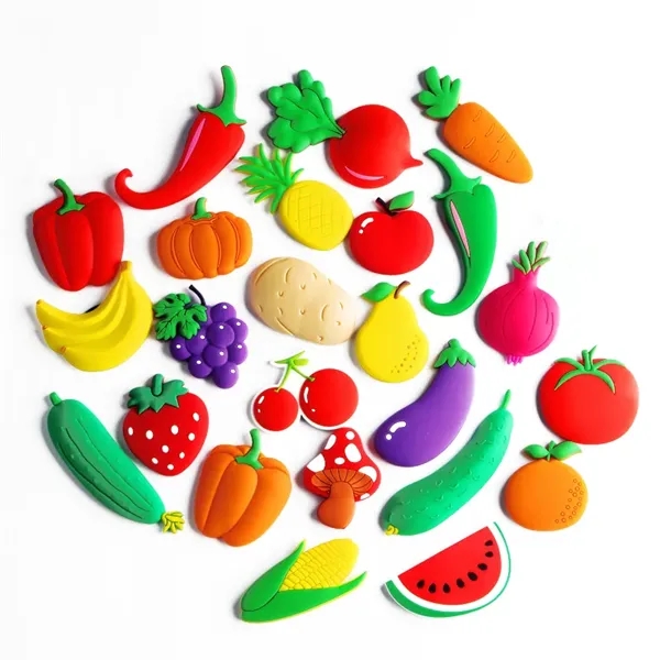 1" 3D Soft PVC Fridge Magnet - 1" 3D Soft PVC Fridge Magnet - Image 3 of 3